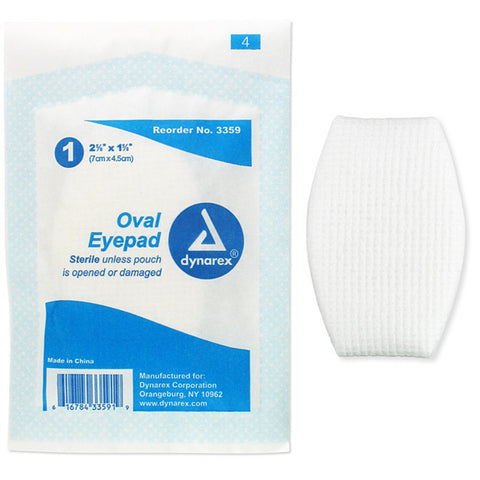 Oval Eye Pad, 2 5/8