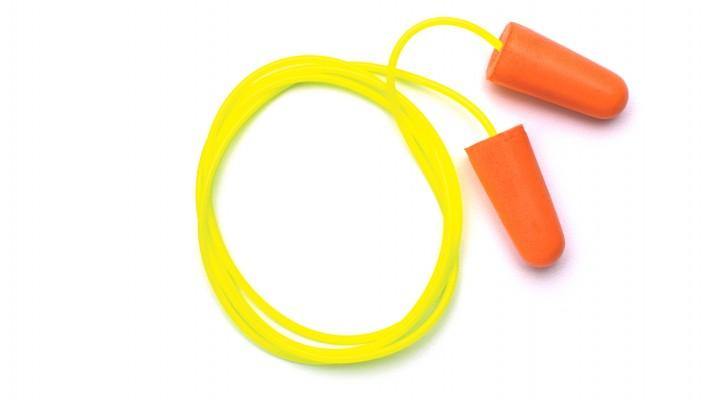 32DB Orange Corded Ear Plugs - 100 Pair/Box - GPSFoodService