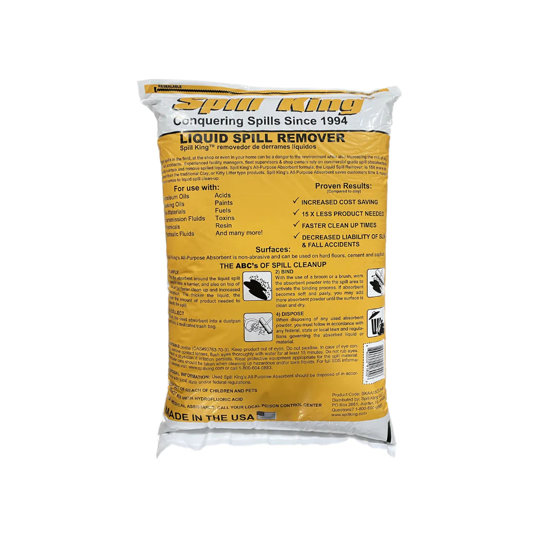 Spill King Absorbent Material 1.5 Cu. Ft.